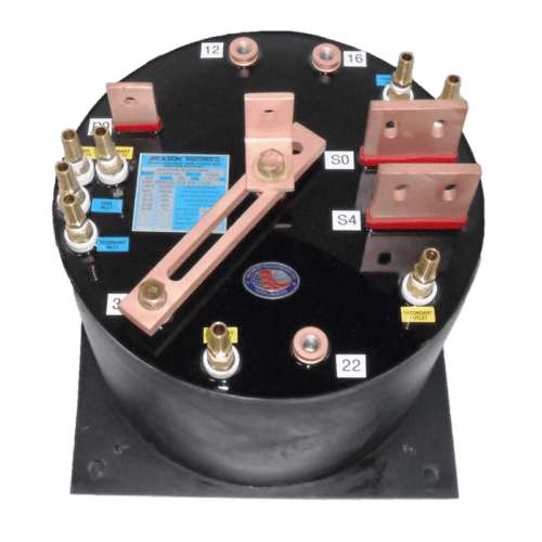 Toroidal Transformer manufactured by Jackson Transformer Company.