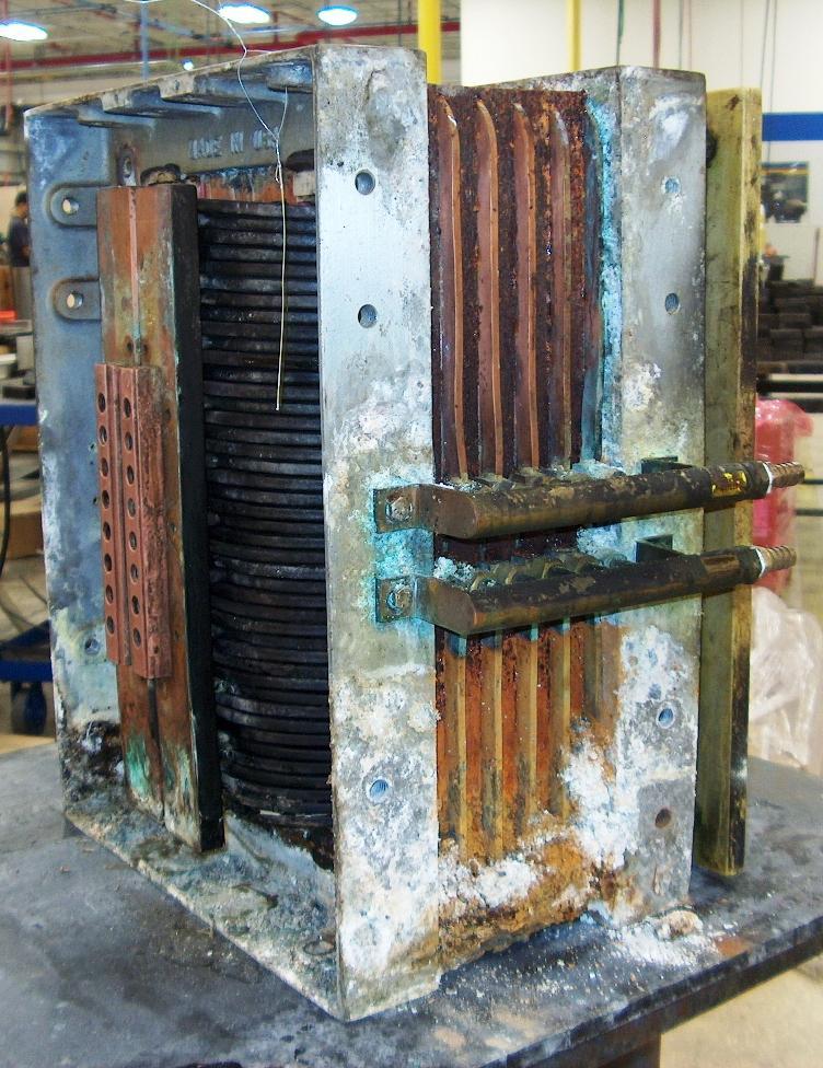 Transformer Repair before picture